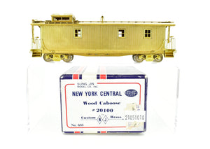 HO Brass NJ Custom Brass NYC - New York Central #20100 Wood Caboose
