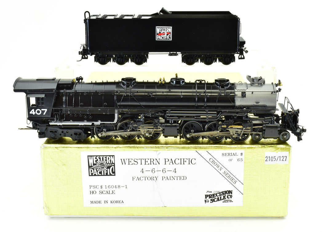 HO Brass PSC - Precision Scale Co. WP - Western Pacific 4-6-6-4 Challenger FP