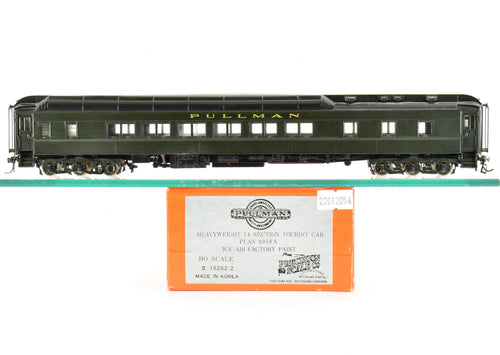 HO Brass PSC - Precision Scale Co. Pullman 80' Sleeper 14 Section Tourist Car Plan 3958A With Ice  Air FP