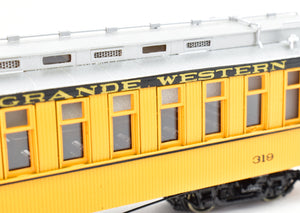 HOn3 Brass PSC - Precision Scale Co. D&RGW - Denver & Rio Grande Western Coach Painted Silverton #319