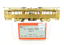 Load image into Gallery viewer, HO Brass S. Soho &amp; Co. LARY - Los Angeles Railway Type K Streetcar
