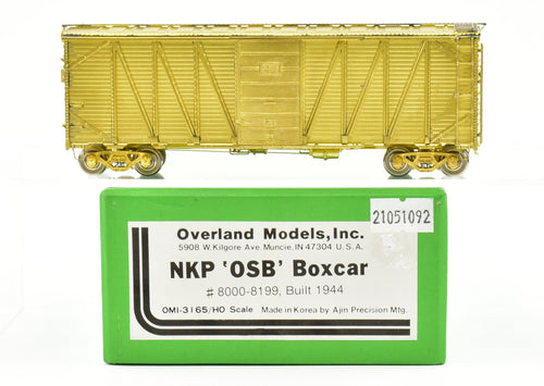HO Brass OMI - Overland Models, Inc. NKP - Nickel Plate Road OSB Boxcar
