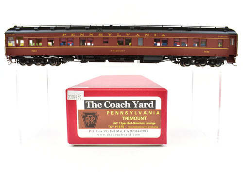 HO Brass TCY - The Coach Yard PRR - Pennsylvania Railroad 