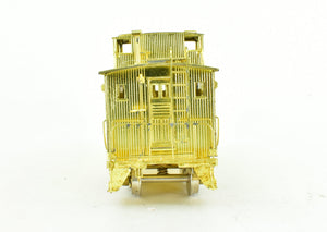 HO Brass Alco Models NYC - New York Central Wood Caboose 28' Wide Cupola