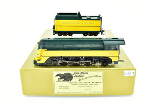 HO Brass CON PSC - Precision Scale Co. - CNW 4-6-2 Streamlined "Yellow Jacket" - FP #1617