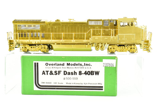HO Brass OMI - Overland Models, Inc. ATSF - Santa Fe GE Dash 8-40BW #500-559