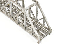 Load image into Gallery viewer, HO Brass OMI - Overland Models, Inc C&amp;S - Colorado &amp; Southern or CB&amp;Q - Burlington Route 126&#39; Thru-Truss Bridge FP Silver
