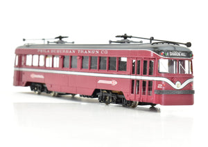 HO Brass MTS Imports PST - Philadelphia Suburban Transportation "Brilliner" Interurban CP #2