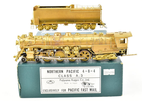 HO Brass PFM - Fujiyama NP - Northern Pacific 4-8-4 Class A-3 1972 Run