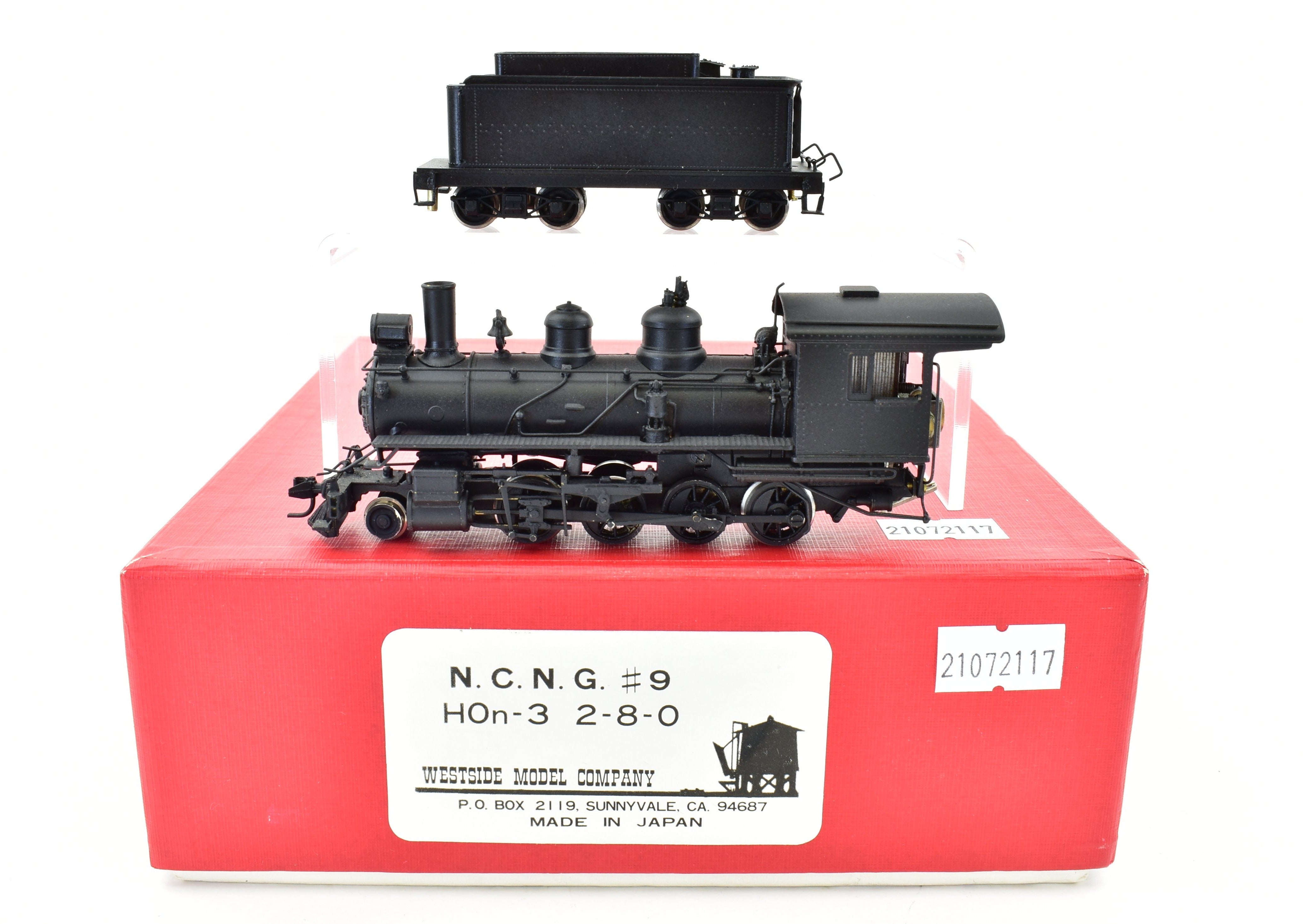 希少真鍮製日本製Westside蒸気機関車S.P.#94-6-0HOn3箱付美品 HOn3 Brass Westside Model Co. NCNG - Nevada County Narrow Gauge 2