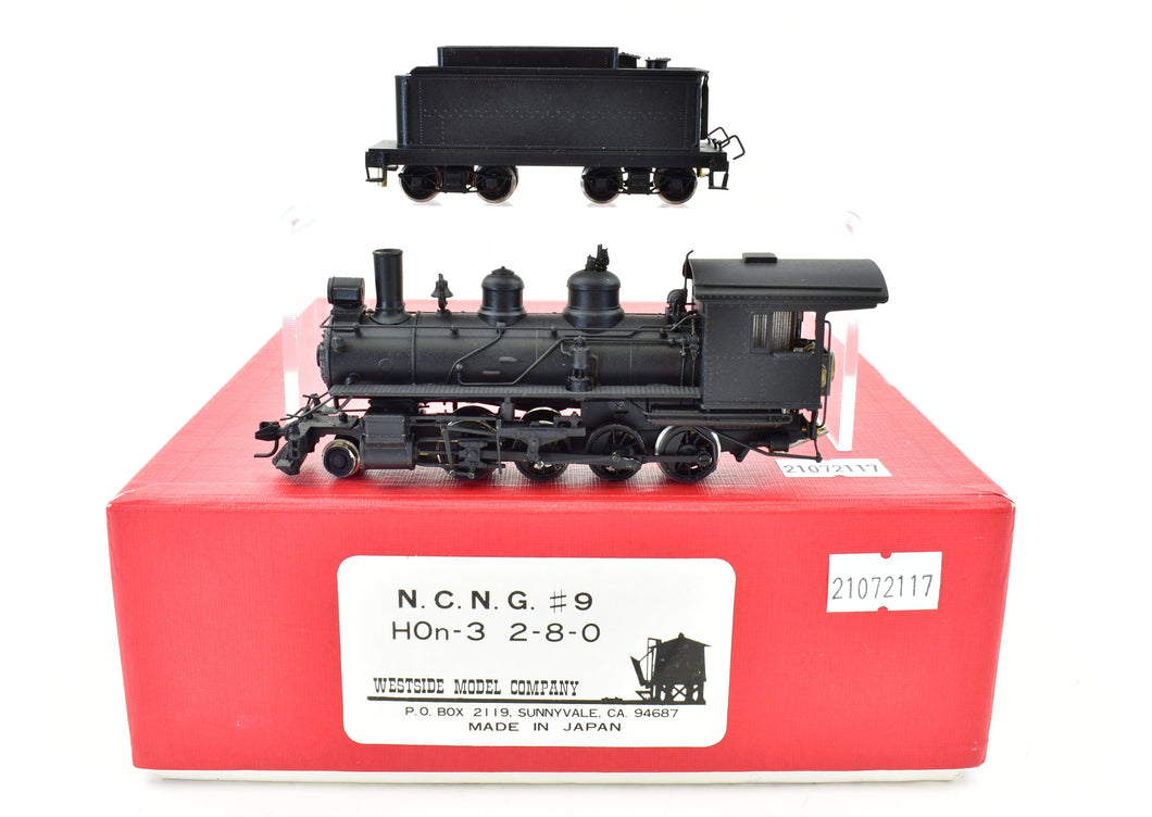 HOn3 Brass Westside Model Co. NCNG - Nevada County Narrow Gauge 2-8-0 CP