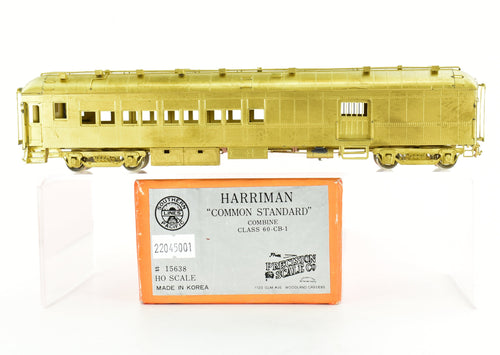 HO Brass PSC - Precision Scale Co. SP - Southern Pacific Harriman Common Standard 60-CB-1 Combine Coach
