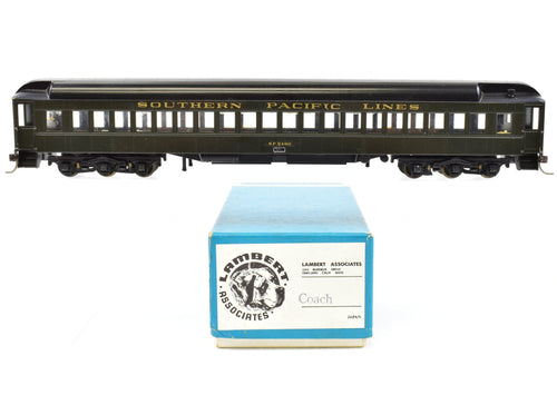 HO Brass Lambert SP - Southern Pacific Heavyweight Coach with Central Valley Trucks Custom Painted