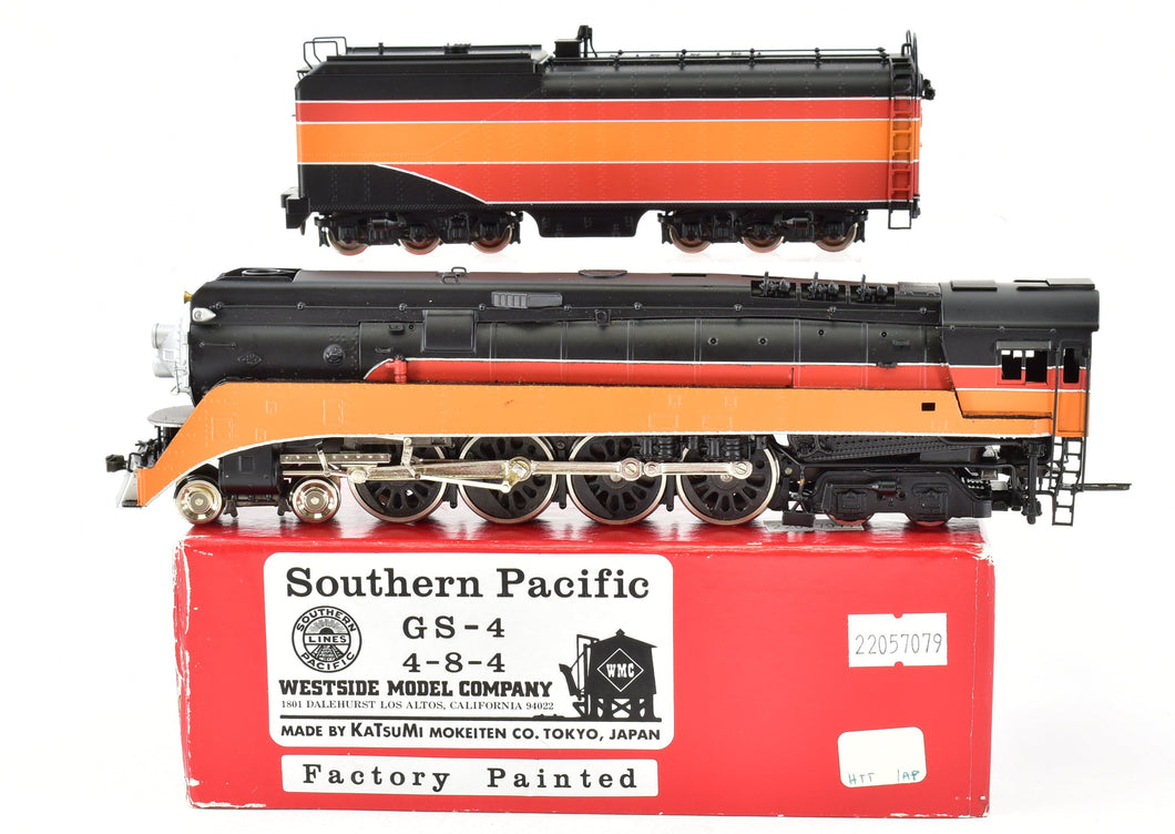 HO Brass Westside Model Co. SP - Southern Pacific Class GS-4 4-8-4 Factory Painted Daylight