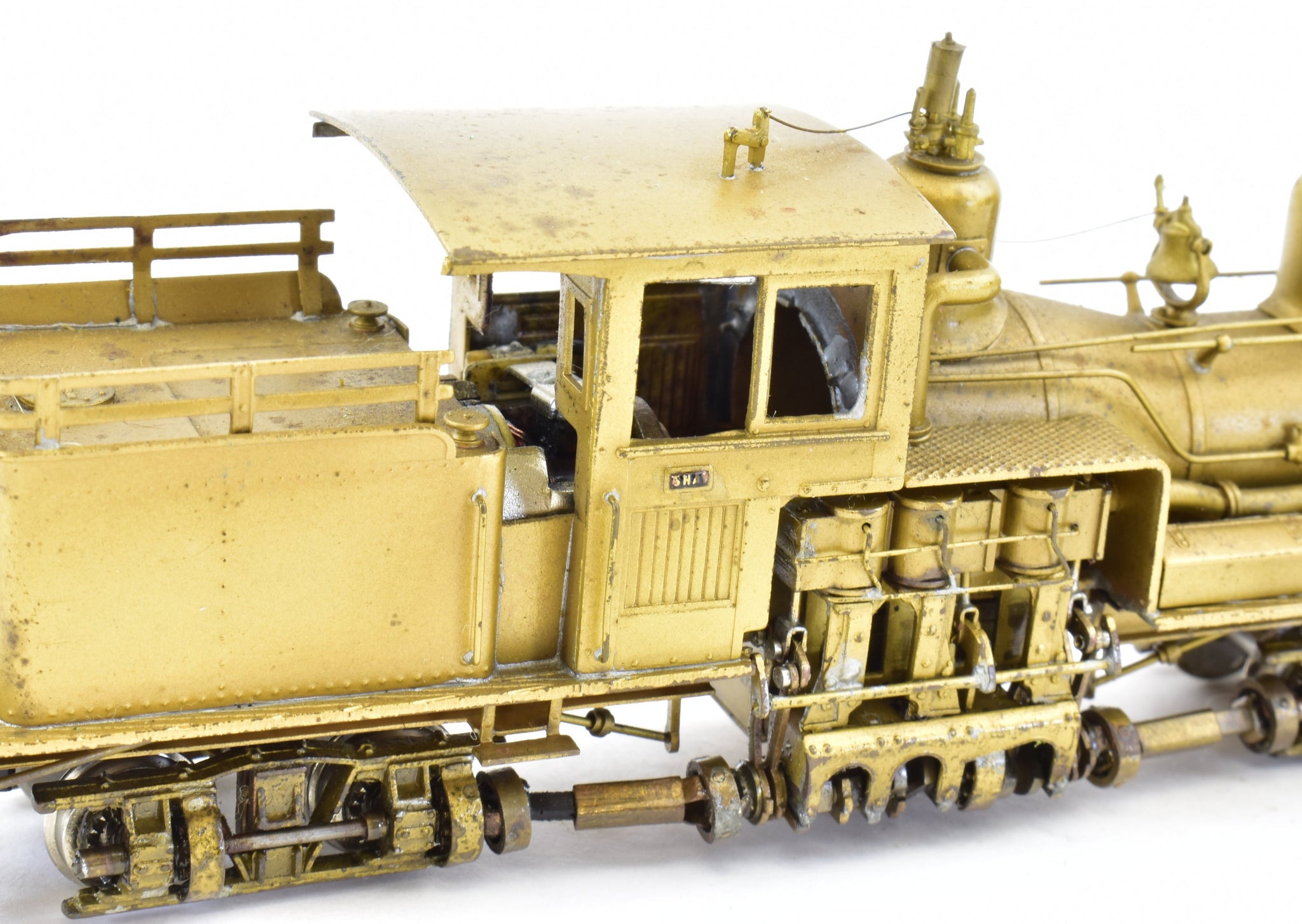 HOn3 Brass PFM - United Benson Logging Co. 2-Truck 25-Ton Shay Geared  Locomotive