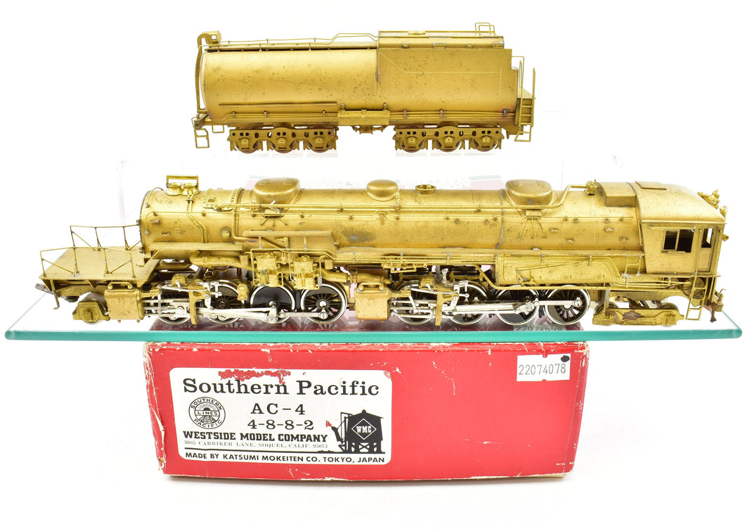 HO Brass Westside Model Co. SP - Southern Pacific Class AC-4 4-8-8-2 Cab Forward 1977 Run