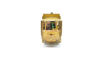 HO Brass NJ Custom Brass BER - Boston Elevated Railroad Single Truck Articulated Trolley