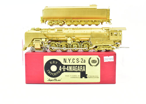 HO Brass Key Imports NYC - New York Central S-2a 4-8-4 Poppet Valve Niagara