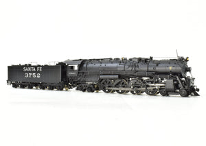 HO Brass Hallmark Models "Super Crown" ATSF - Santa Fe Class 3752 4-8-4 With Poppet Valves, FP No. 3752