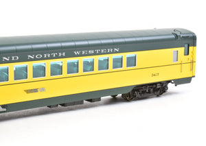 HO Brass Railway Classics C&NW - Chicago and North Western "400" 56-Seat Coach FP 3417