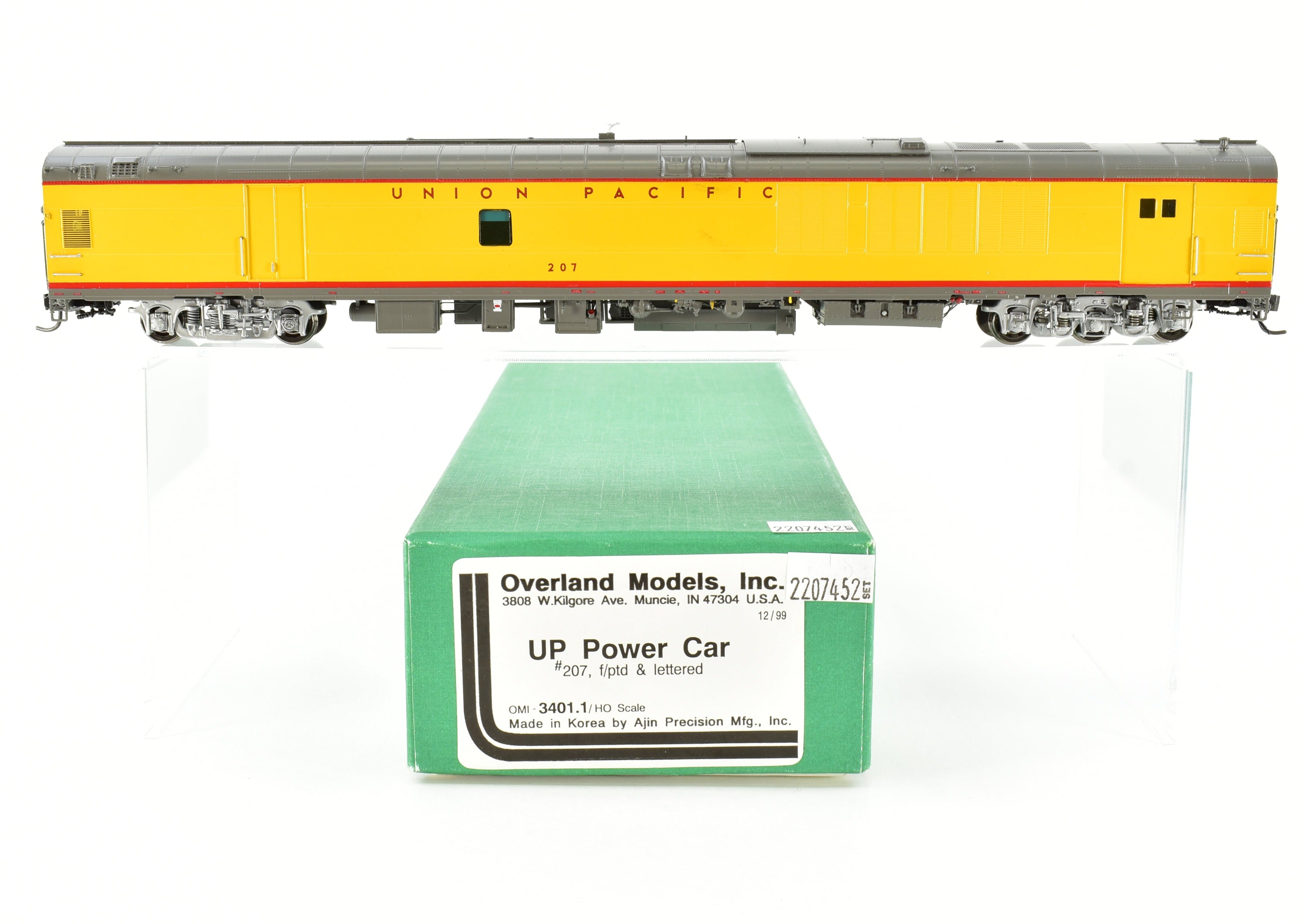 HO Brass CON OMI - Overland Models, Inc. UP - Union Pacific Power