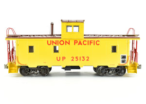 O Brass CON U.S. Hobbies UP - Union Pacific CA-4 Steel Cupola Caboose Custom Painted NO BOX