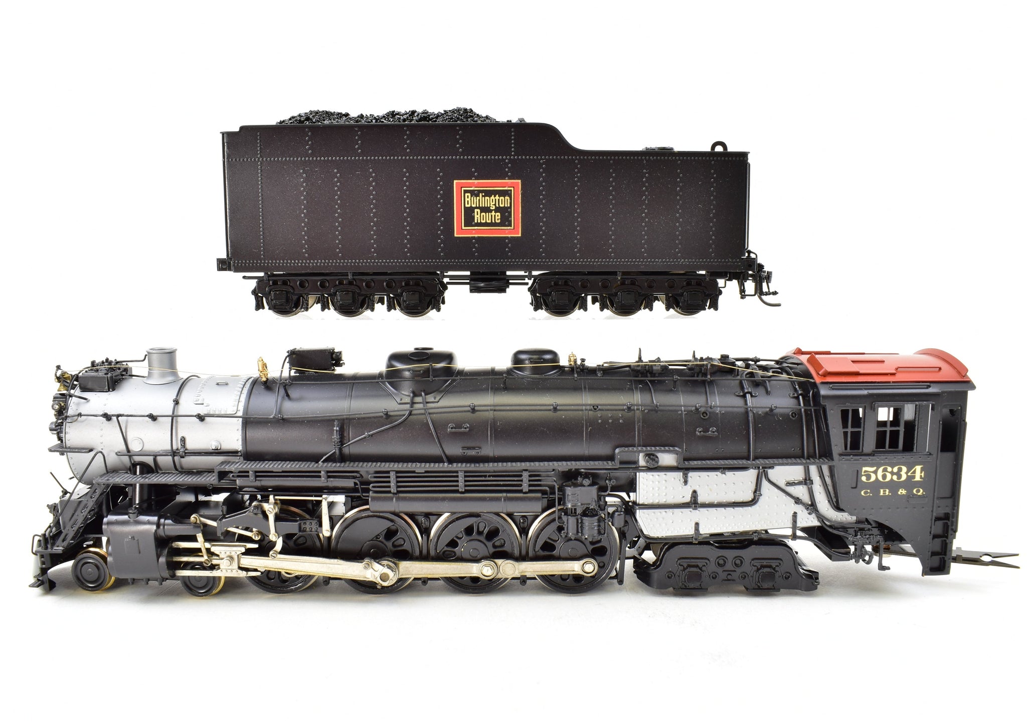 HO Brass CON PFM - Toby CB&Q - Burlington Route 4-8-4 Class O-5a Crown –  ReSourced Rails