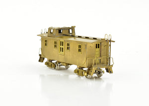 HO Brass Gem Model IC - Illinois Central #9405 Wood Side Door Caboose