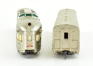 HO Brass NPP - Nickel Plate Products CB&Q - Burlington Route WP & D&RGW California Zephyr Dome-Observation Baggage Set