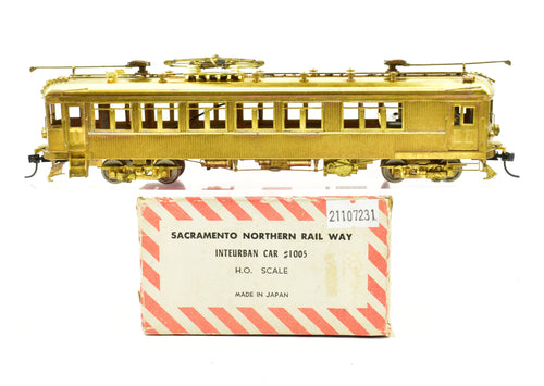 HO Brass MEW - Model Engineering Works SN - Sacramento Northern Interurban Car #1005