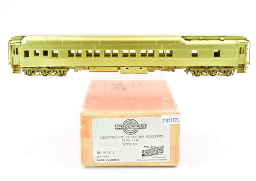 HO Brass PSC - Precision Scale Co. Various Roads Pullman Heavyweight 12-Section Sleeper Plan 3410 With Air