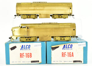 HO Brass Alco Models Various Roads Baldwin RF-16A & RF-16B Powered Diesels 2-Unit Set
