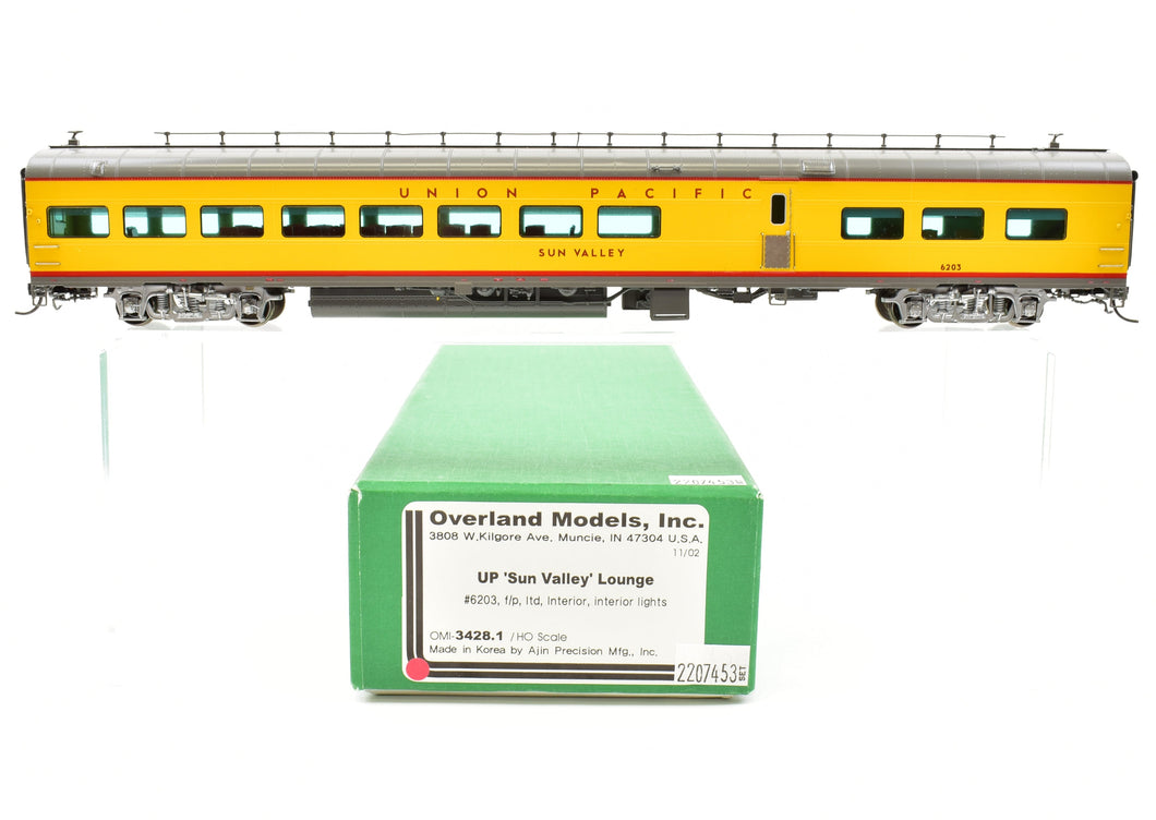 HO Brass CON OMI - Overland Models, Inc. UP - Union Pacific 