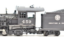 Load image into Gallery viewer, HOn3 Blackstone Models D&amp;RGW - Denver &amp; Rio Grande Western K-27 #459
