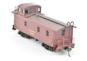 HO Brass Trains Inc. ATSF - Santa Fe Wood Caboose Custom Painted & Weathered