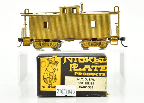 HO Brass NPP - Nickel Plate Products N.Y.O. & W. - New York Ontario & Western 800 Series Caboose
