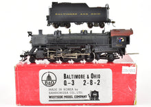 Load image into Gallery viewer, HO Brass WMC - Westside Model Co. B&amp;O - Baltimore &amp; Ohio Q-3 2-8-2 Mikado CP No. 4550
