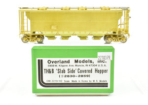 HO Brass OMI - Overland Models, Inc. TH&B - Toronto Hamilton & Buffalo Slab Side Covered Hopper