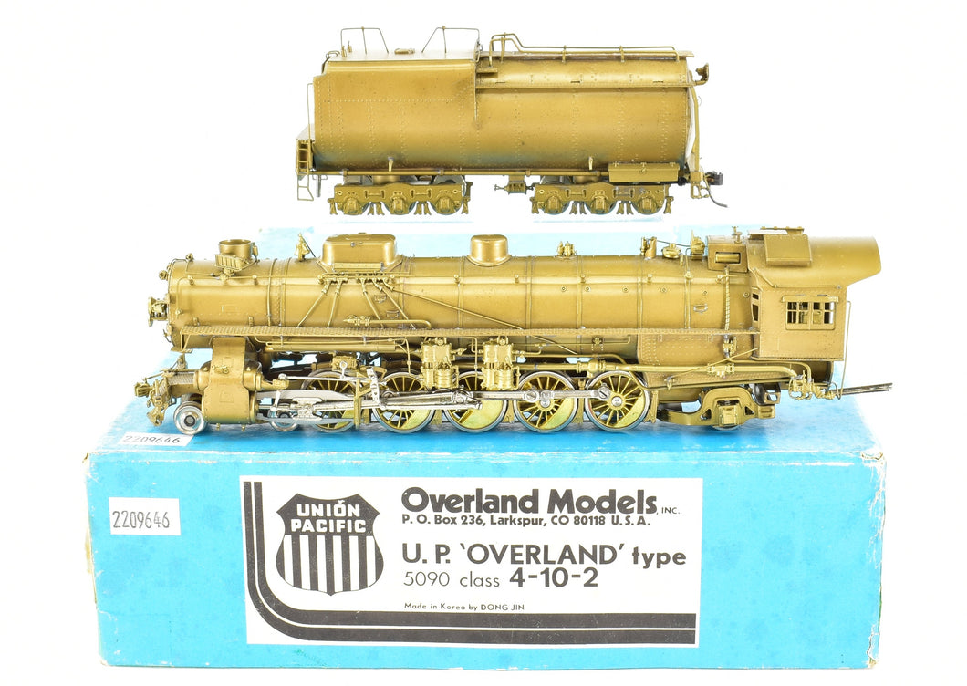 HO Brass OMI - Overland Models Inc. UP - Union Pacific 5090 Class 4-10-2 