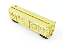 Load image into Gallery viewer, HO Brass Pecos River Brass ATSF - Santa Fe Sk-R Stock Car with Replacement Kadee Trucks
