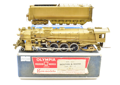 HO Brass Gem Models B&M - Boston & Maine R-1d 4-8-2