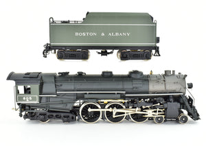 HO Brass Key Imports B&A - Boston & Albany J-2b 4-6-4 Hudson Round Dome Factory Painted  No. 605