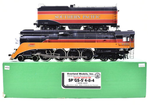 O Brass CON OMI - Overland Models, Inc. SP - Southern Pacific GS-5 4-8-4 FP #4459 1 of 10!