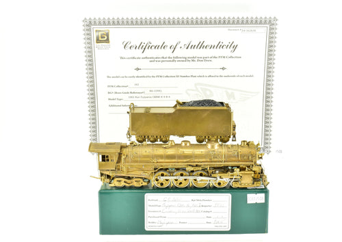 HO Brass CON PFM - Fujiyama C&NW - Chicago & North Western Class H 4-8-4 - From the PFM Collection.