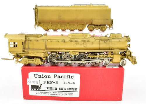 HO Brass Westside Model Co. UP - Union Pacific Class FEF-3 4-8-4