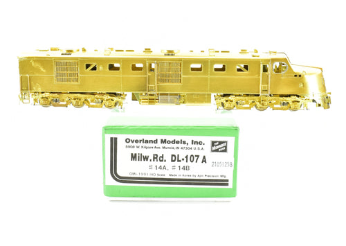 HO Brass OMI - Overland Models Inc. Milw - Milwaukee Road Alco DL-107A