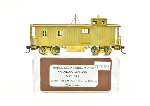HO Brass MEW - Model Engineering Works CM - Colorado Midland Way Car Caboose