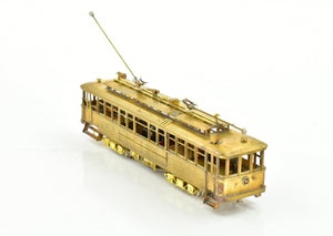 HO Brass S. Soho & Co. LARY - Los Angeles Railway Type B-1 Streetcar AS-IS