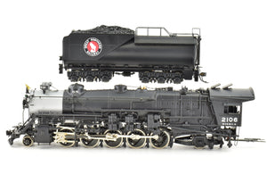 HO Brass CON PFM - Tenshodo GN - Great Northern 2-10-2 Class Q-1 1984 Run Factory Painted