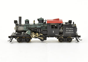 HO Brass PFM - United Various Roads 2-Truck Logging Climax Geared Locomotive Custom Painted WRONG BOX